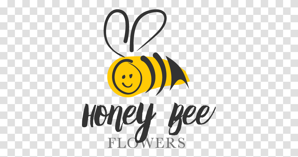 Honey Bee Flowers, Alphabet, Poster, Logo Transparent Png