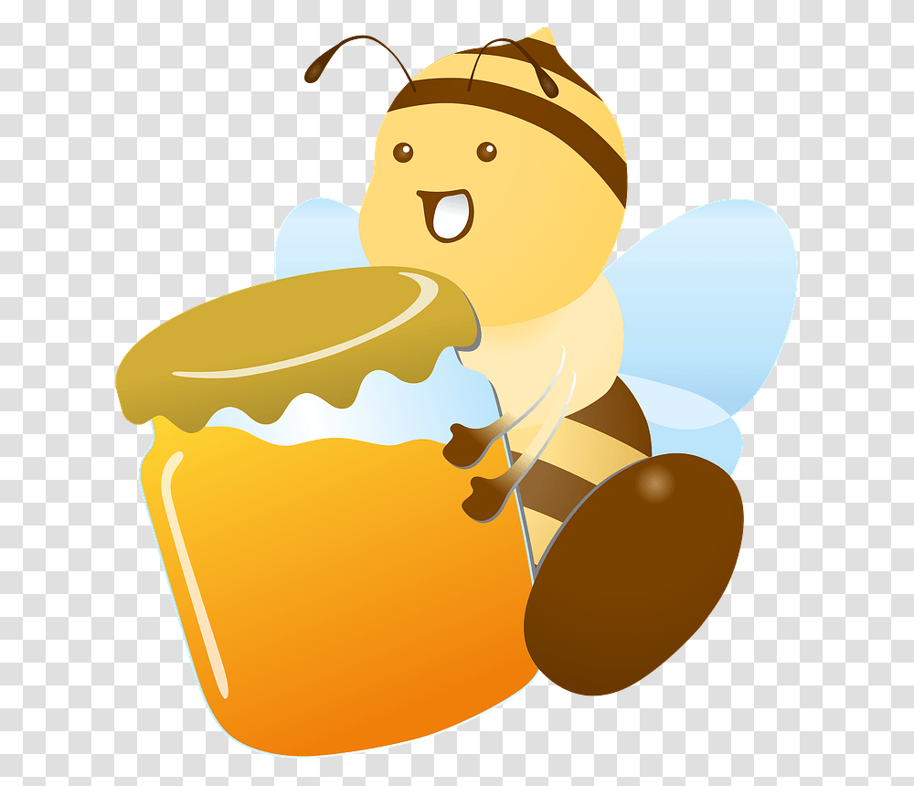 Honey Bee Insect Clipart Illustration, Plant, Fruit, Food, Snowman Transparent Png
