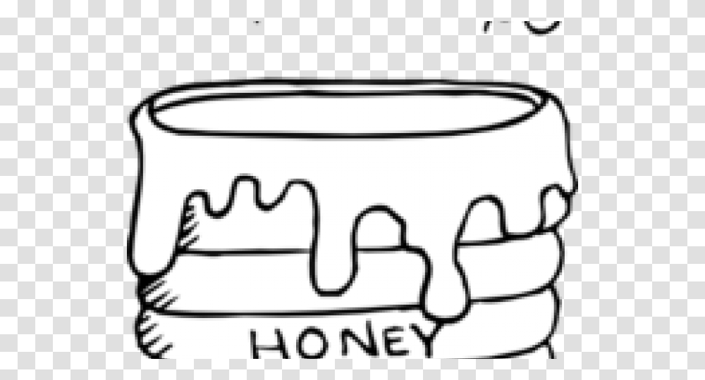 Honey Clipart Draw, Bowl, Sunglasses, Label Transparent Png