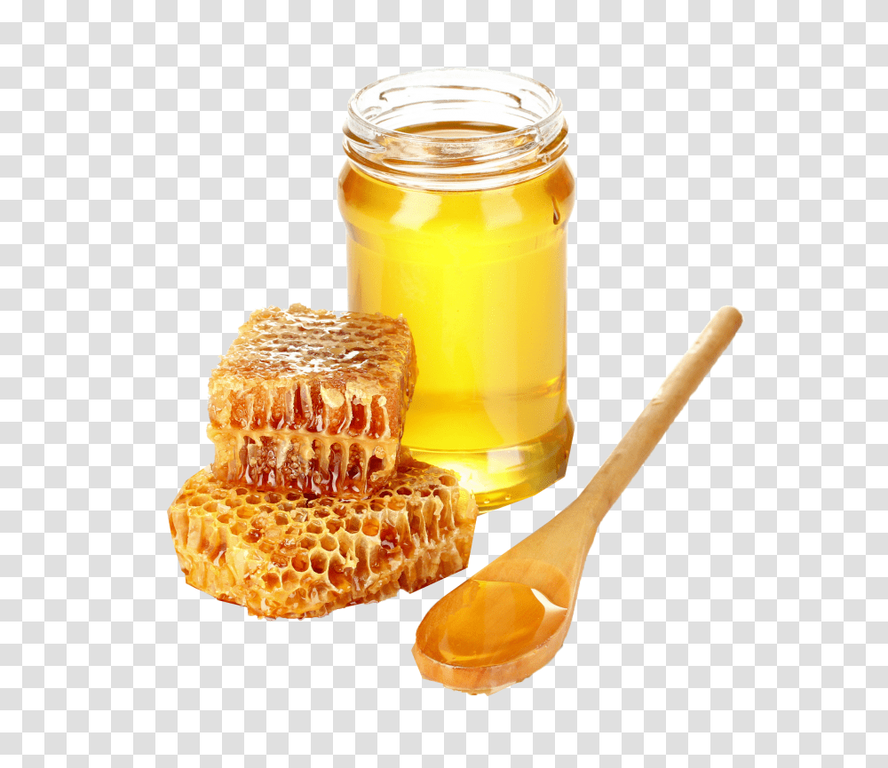 Honey, Food, Honeycomb, Spoon, Cutlery Transparent Png