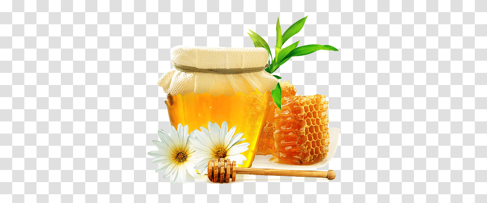 Honey, Food, Jar, Plant, Beverage Transparent Png