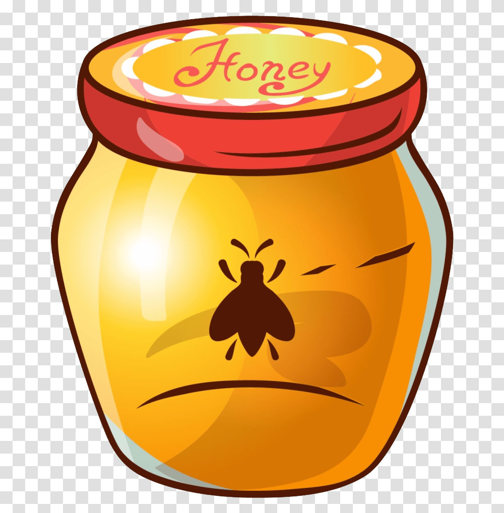 Honey, Food, Jar Transparent Png