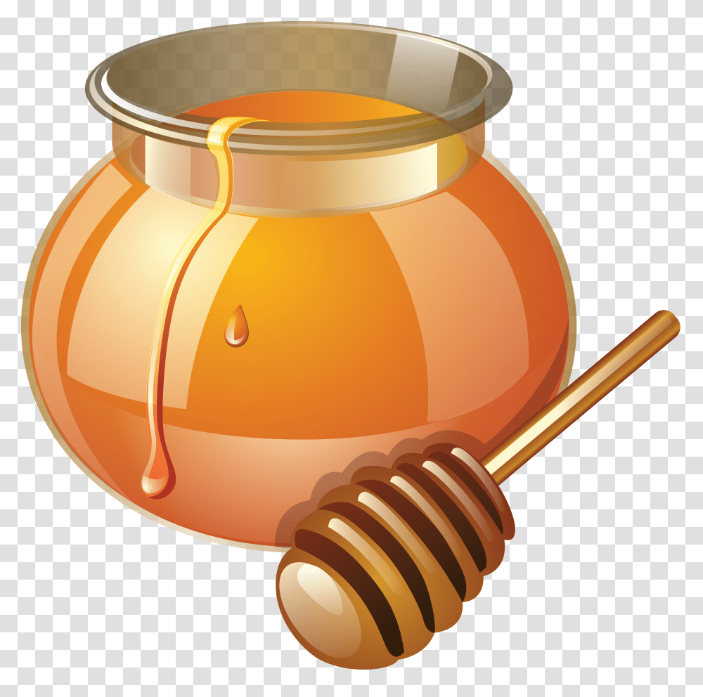 Honey, Food, Lamp, Jar, Pot Transparent Png