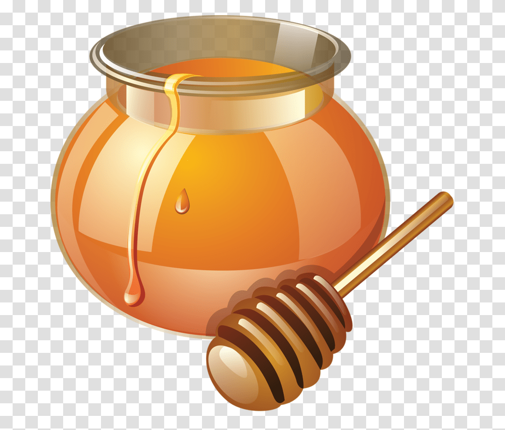 Honey, Food, Lamp, Jar Transparent Png