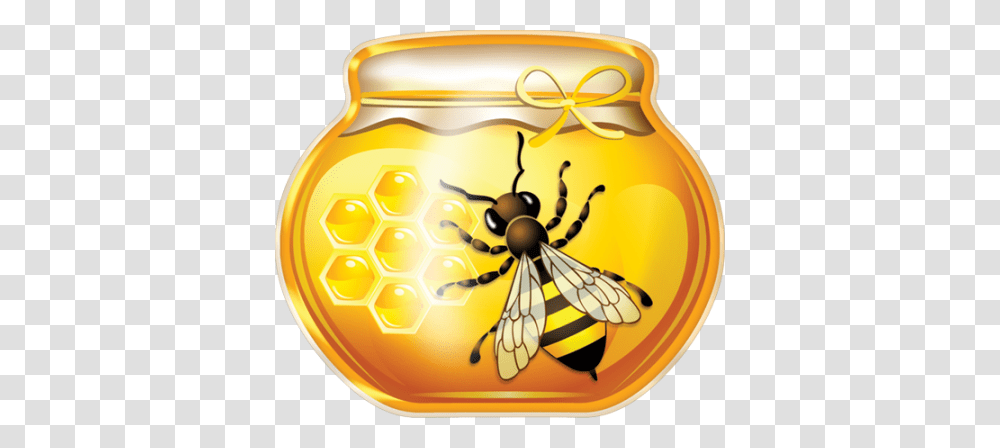 Honey, Food, Wasp, Bee, Insect Transparent Png