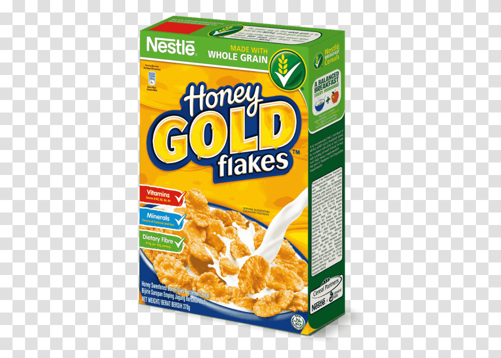 Honey Gold Corn Flakes, Snack, Food, Plant, Breakfast Transparent Png