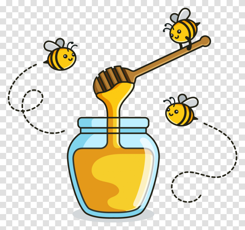 Honey Honey Clipart, Brush, Tool, Jar, Pottery Transparent Png