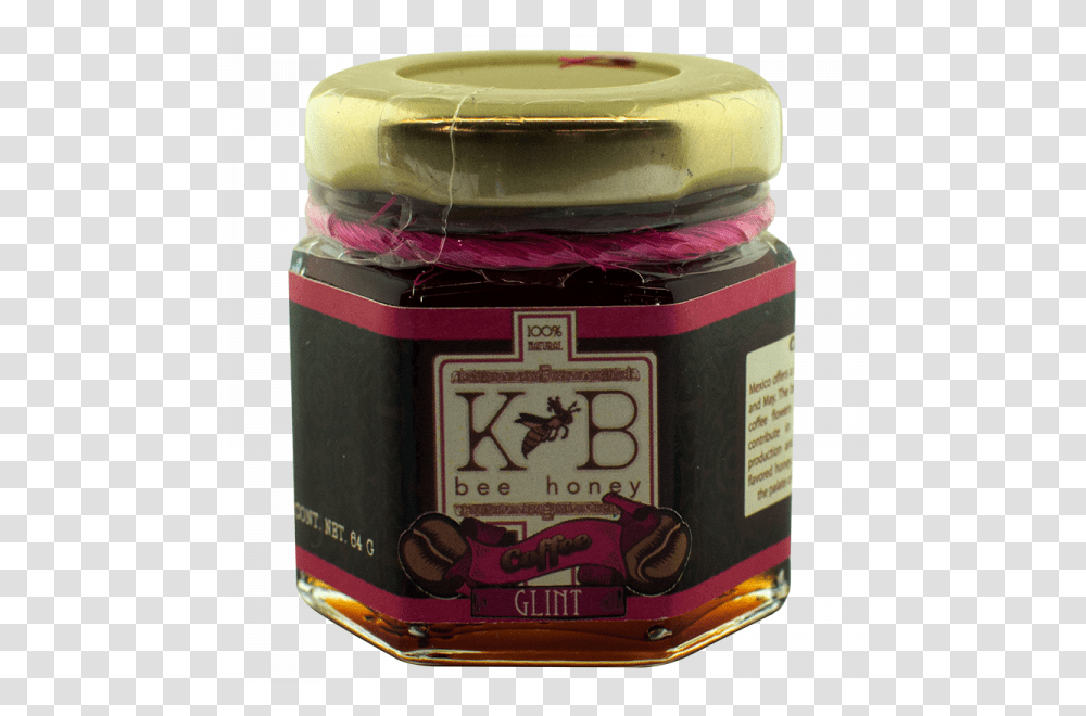 Honey Jar Download Chocolate, Food, Jam, Plant, Label Transparent Png