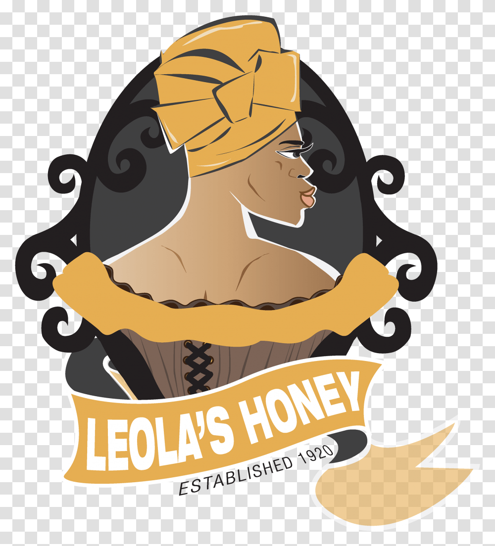 Honey Logo Cartoon, Advertisement, Poster, Person, Human Transparent Png