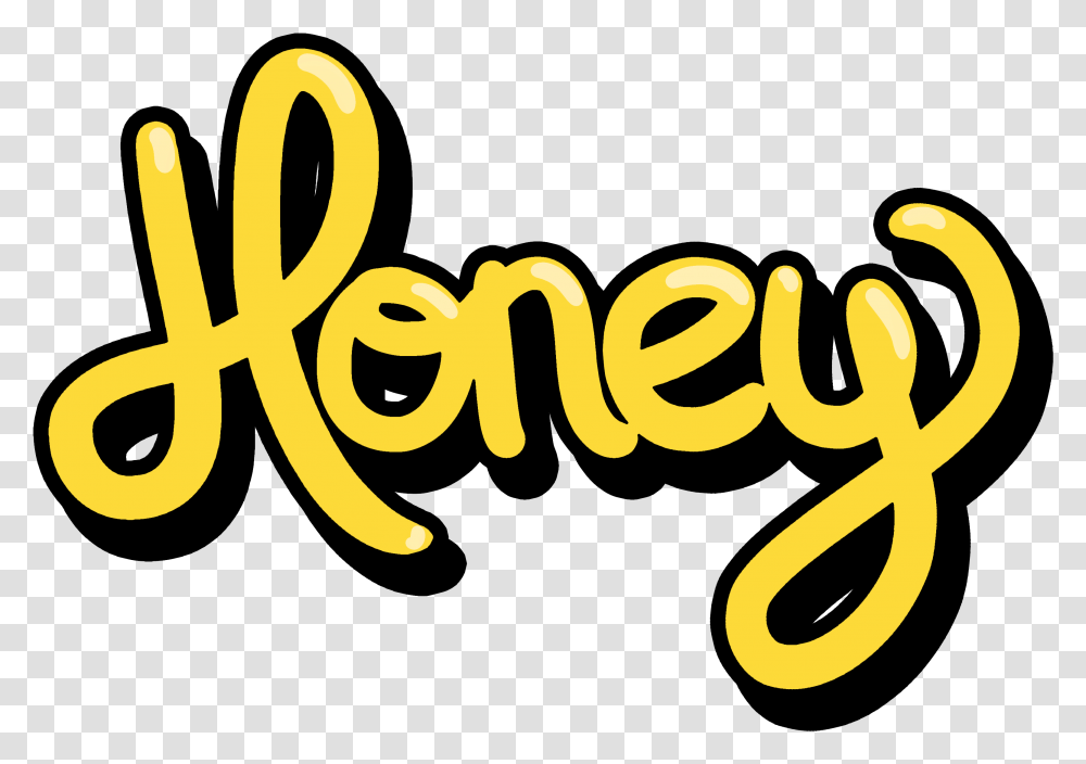 Honey Logo Honey Logo, Text, Calligraphy, Handwriting, Alphabet Transparent Png