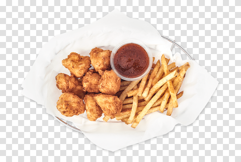 Honey Marinated Nuggets Meal Fish And Chips, Food, Fried Chicken, Fries Transparent Png