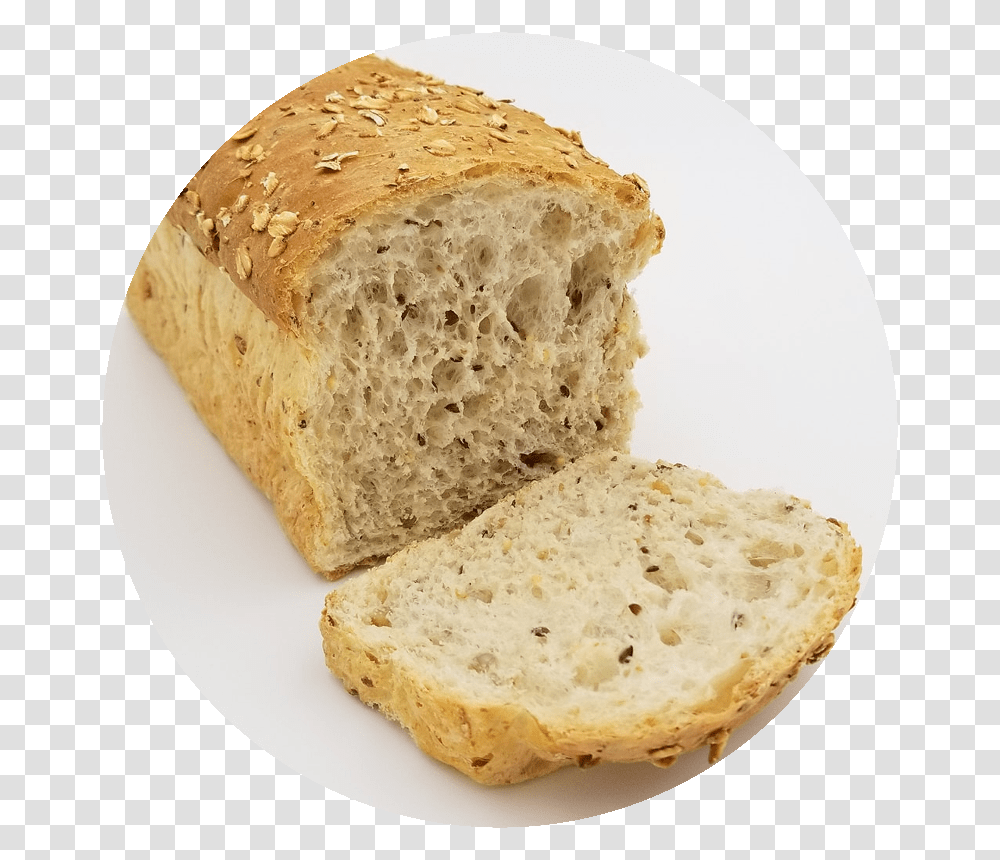 Honey N Oats Bread Sourdough, Food, Bread Loaf, French Loaf, Bun Transparent Png