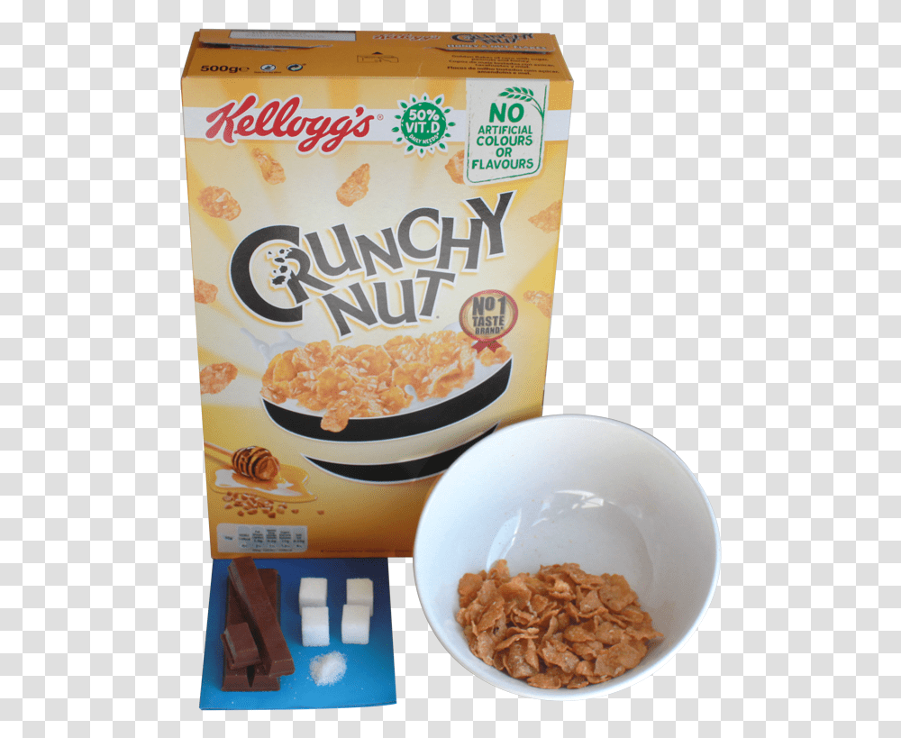 Honey Nut Cheerios Bee Kelloggs Crunchy Nut Cornflakes, Breakfast, Food, Plant, Oatmeal Transparent Png
