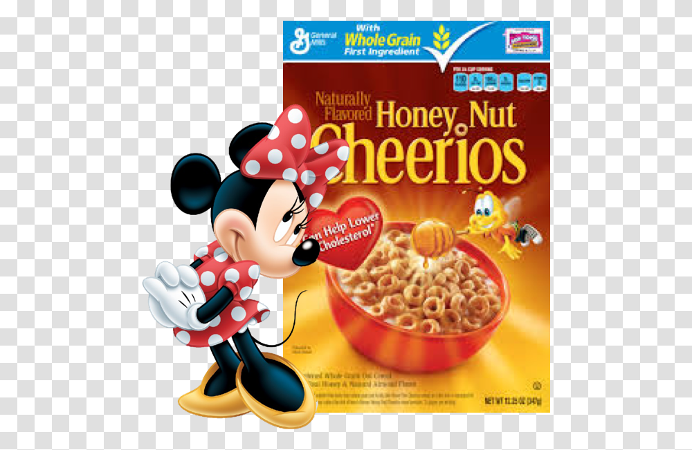 Honey Nut Cheerios Front, Flyer, Poster, Paper, Advertisement Transparent Png