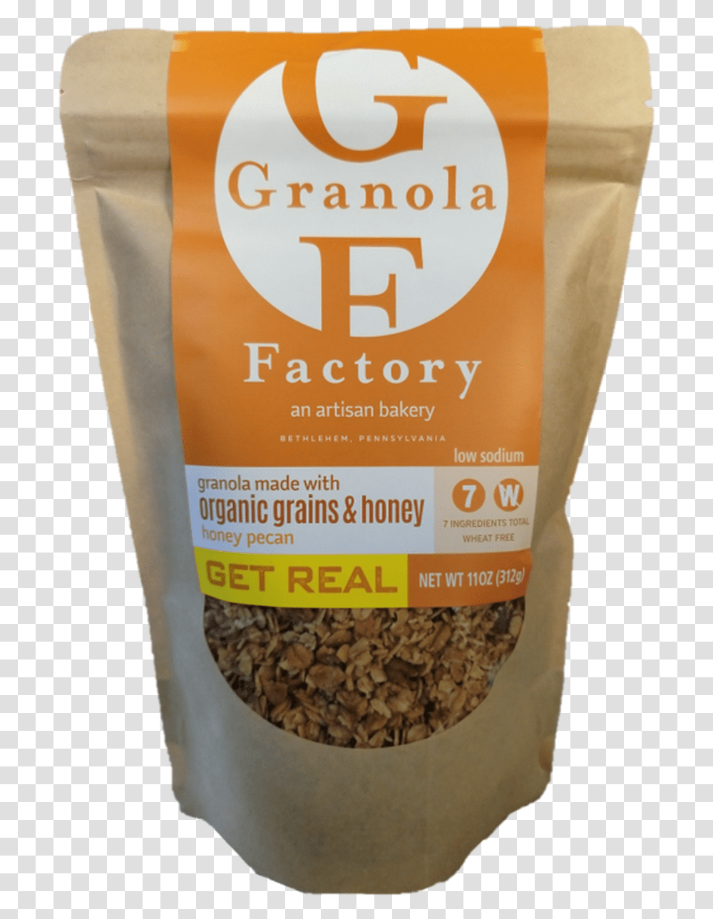 Honey Pecan With Organic Grains Amp Honey Granola Companies In Canada, Plant, Food, Vegetable, Nut Transparent Png