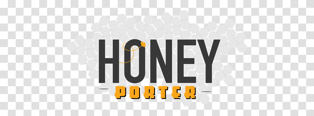 Honey Porter Logo Honey, Text, Food, Alphabet, Nature Transparent Png