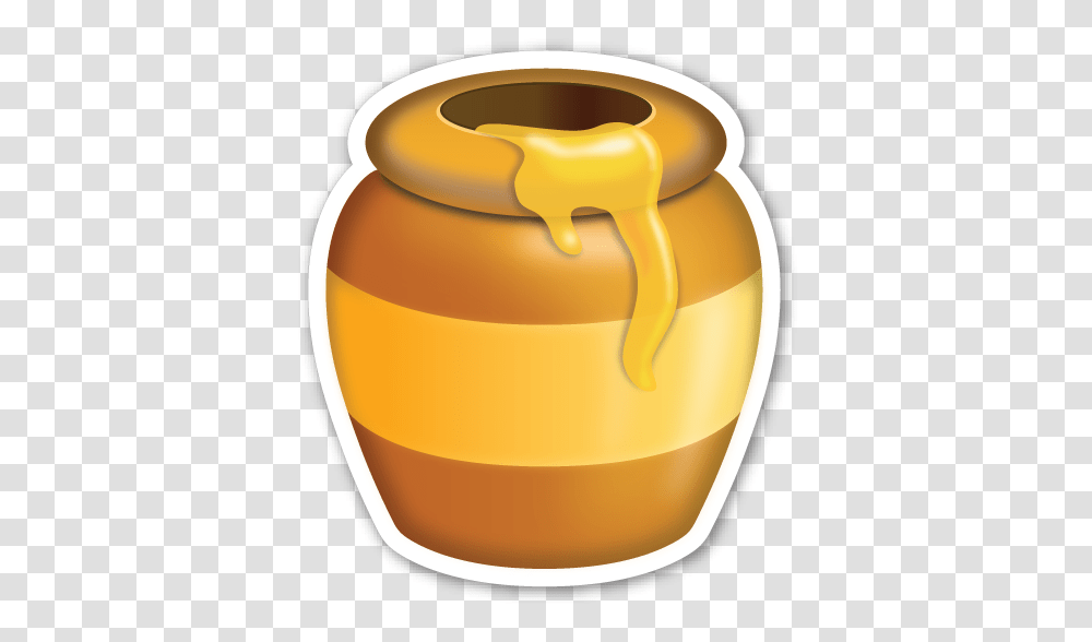 Honey Pot Clip Art Cuties Emojis, Jar, Barrel, Milk, Beverage Transparent Png