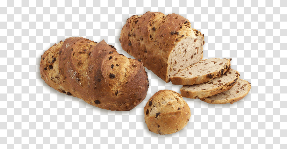 Honey Raisin Pecan Multi Grain Bread, Food, Bun, Bread Loaf, French Loaf Transparent Png
