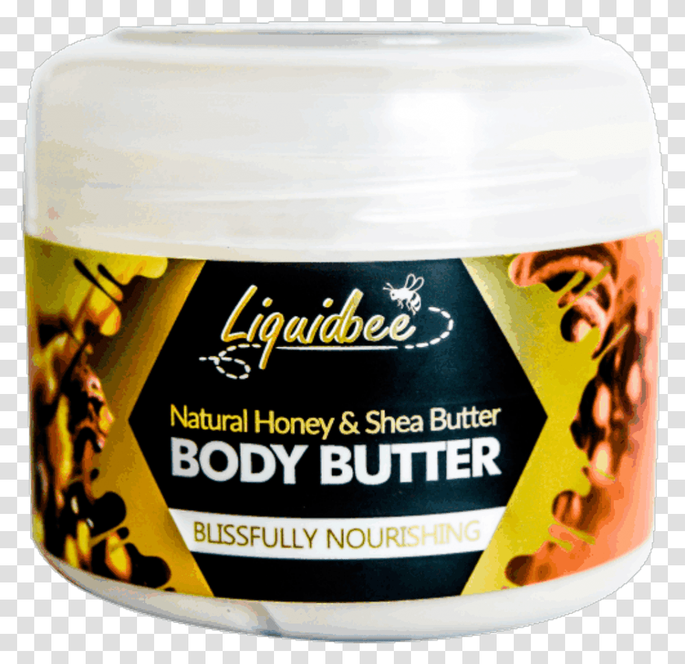 Honey Shea Olea Body Butter Cosmetics, Mayonnaise, Food, Person, Human Transparent Png