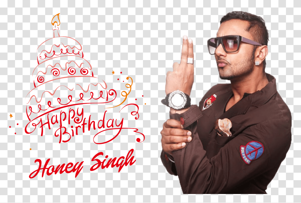 Honey Singh Free Image Download Yo Yo Honey Singh Hair Style, Person, Human, Sunglasses, Accessories Transparent Png