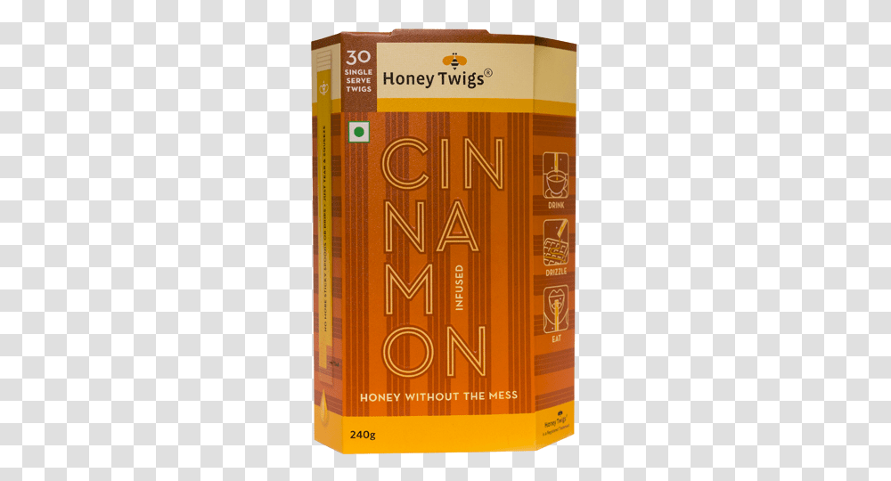 Honey Twigs Cinnamon Infused 240g Honey Sticks India, Alcohol, Beverage, Lager, Beer Transparent Png