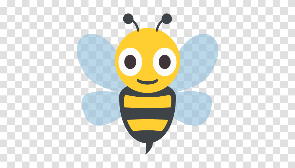 Honeybee Emoji For Facebook Email Sms Id, Animal, Invertebrate, Insect, Honey Bee Transparent Png