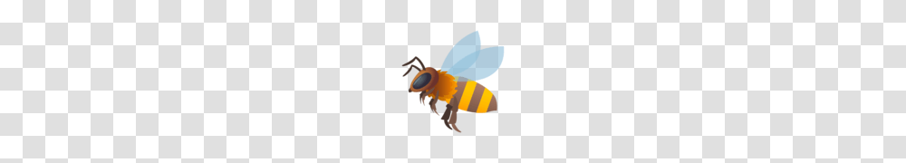 Honeybee Emoji, Honey Bee, Insect, Invertebrate, Animal Transparent Png