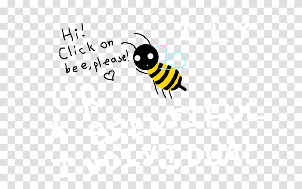 Honeybee, Alphabet, Blackboard, Label Transparent Png