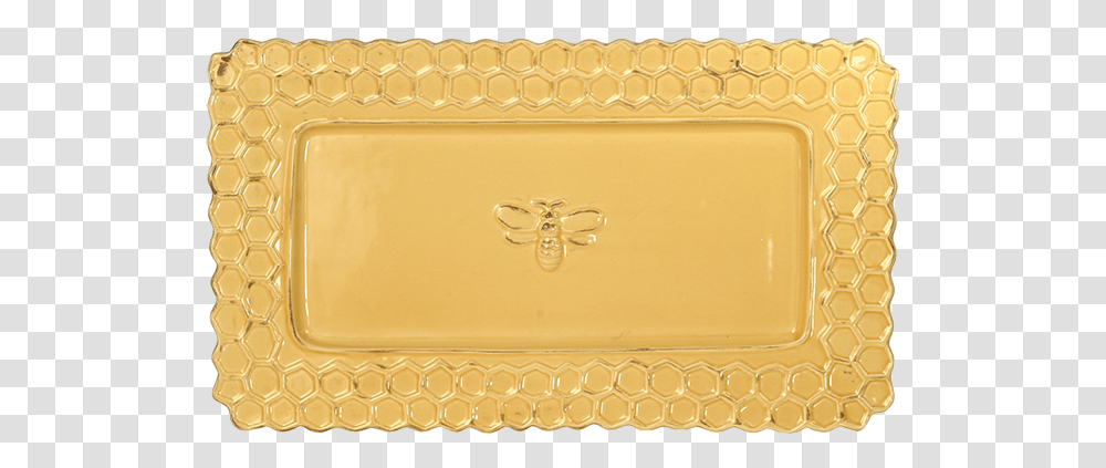 Honeycomb Bee Platter Wallet, Treasure, Floral Design, Pattern, Graphics Transparent Png