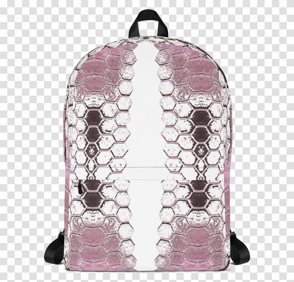 Honeycomb Blast In Pink Backpack By Ventcri Aesthetic Backpack, Cuff, Accessories, Accessory, Diamond Transparent Png