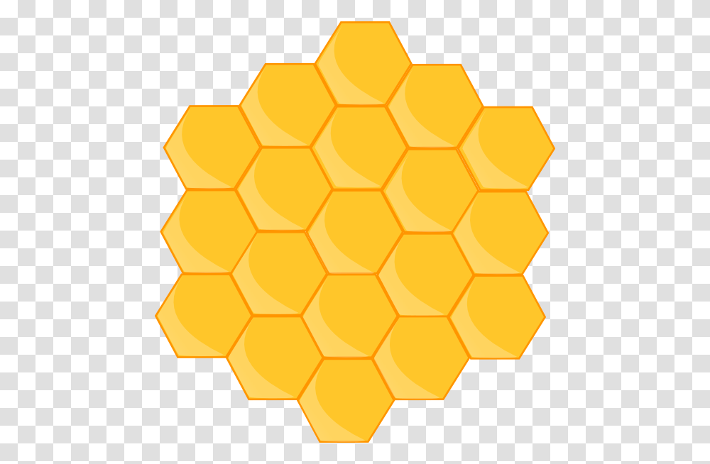 Honeycomb Clip Art At Clker Honeycomb Clipart, Food, Soccer Ball, Football, Team Sport Transparent Png