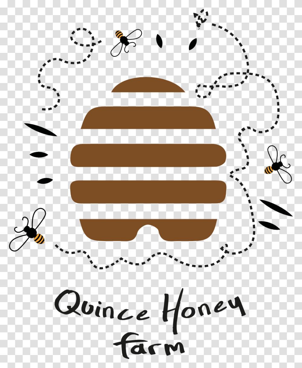 Honeycomb Clipart Honey Bee House Quince Honey Farm South Molton, Handwriting, Calligraphy Transparent Png