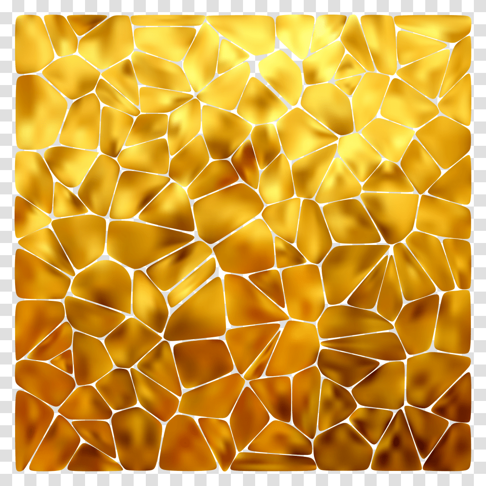 Honeycomb Gold Aluminium Foil Wallpaper Gold Background Vector, Food, Rug, Pattern Transparent Png
