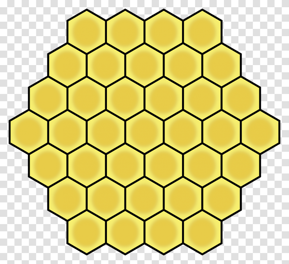 Honeycomb Hexagon Geometric Free Picture Vintage Honey Comb Clip Art, Food Transparent Png