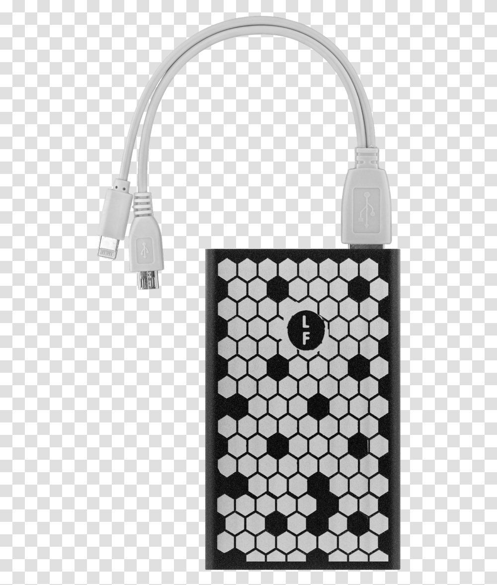 Honeycomb Pattern Luggage Factory Charger Bts Power Bank, Rug, Adapter, Plug, Shower Faucet Transparent Png