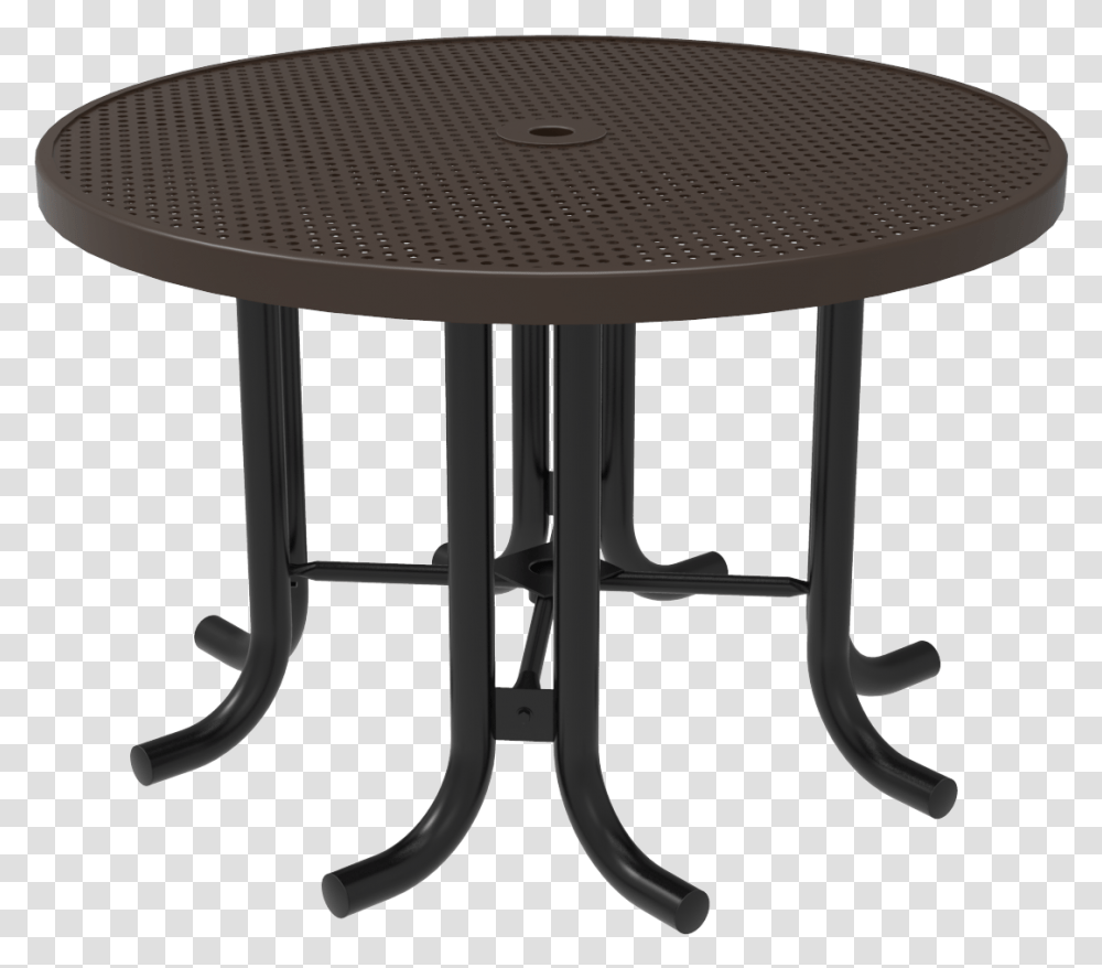 Honeycomb Steel Round Patio Table Picnic Table, Furniture, Coffee Table Transparent Png