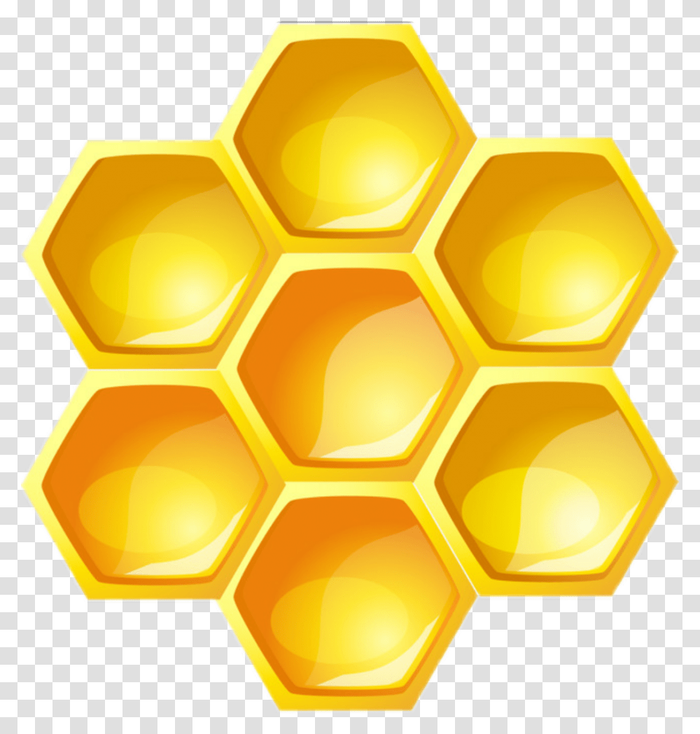 Honeycomb Sticker Honeycomb, Food, Soccer Ball, Football, Team Sport Transparent Png