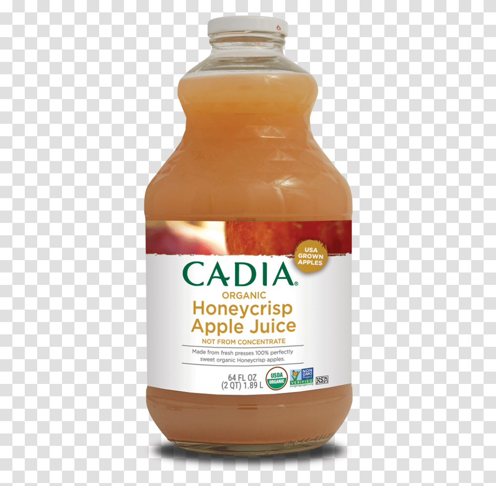 Honeycrisp Apple Juice Cadia Cadia, Label, Text, Beverage, Food Transparent Png
