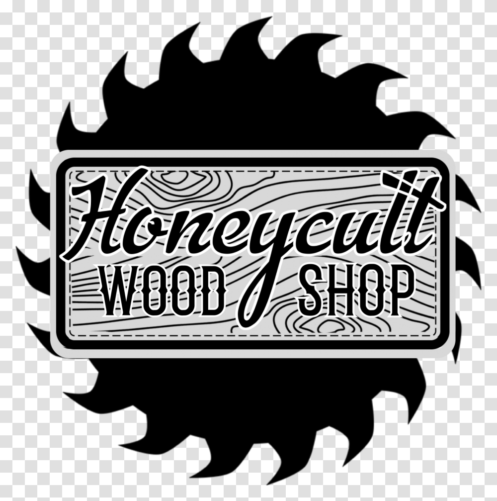 Honeycuttwoodshop Hardware Shop Logo Design, Label, Handwriting, Calligraphy Transparent Png
