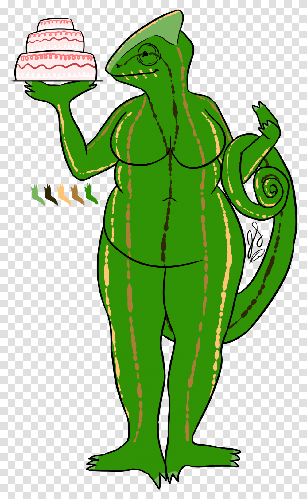 Honeydew Cartoon, Green, Person, Plant Transparent Png
