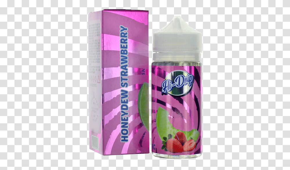 Honeydew Strawberry E Liquid Water Bottle, Cosmetics, Deodorant, Perfume, Tin Transparent Png