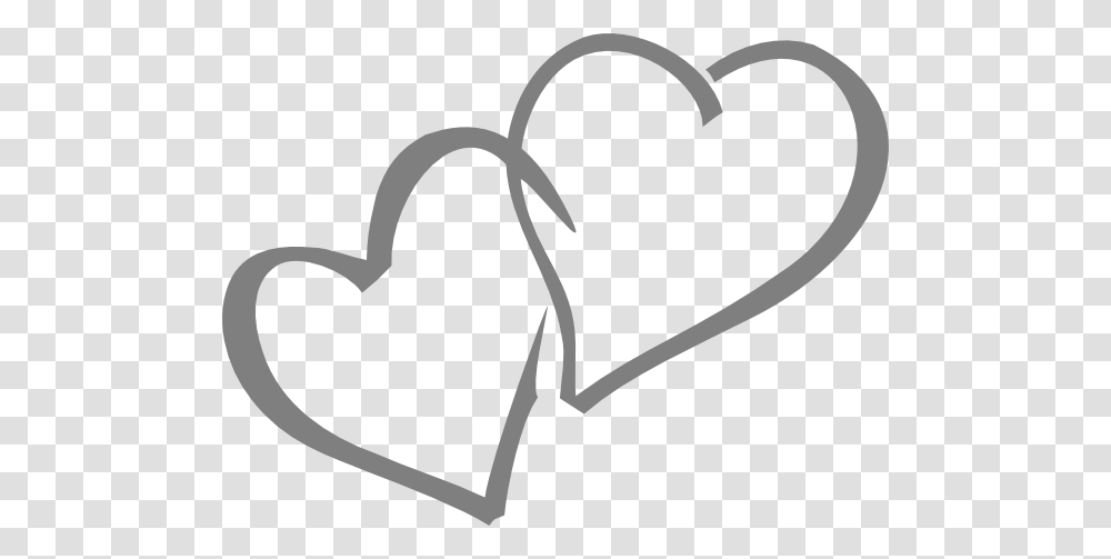 Honeymoon Clipart Double Heart Apparel Stencil Drawing Transparent Png Pngset Com