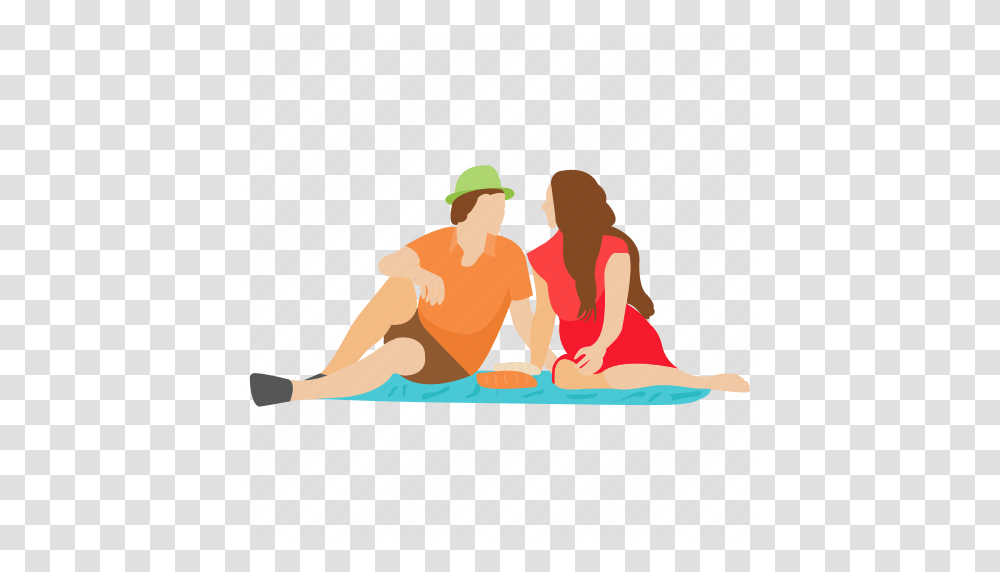 Honeymoon Love Couple Married Couple Picnic Romantic Couple Icon, Person, Sitting, Working Out, Sport Transparent Png