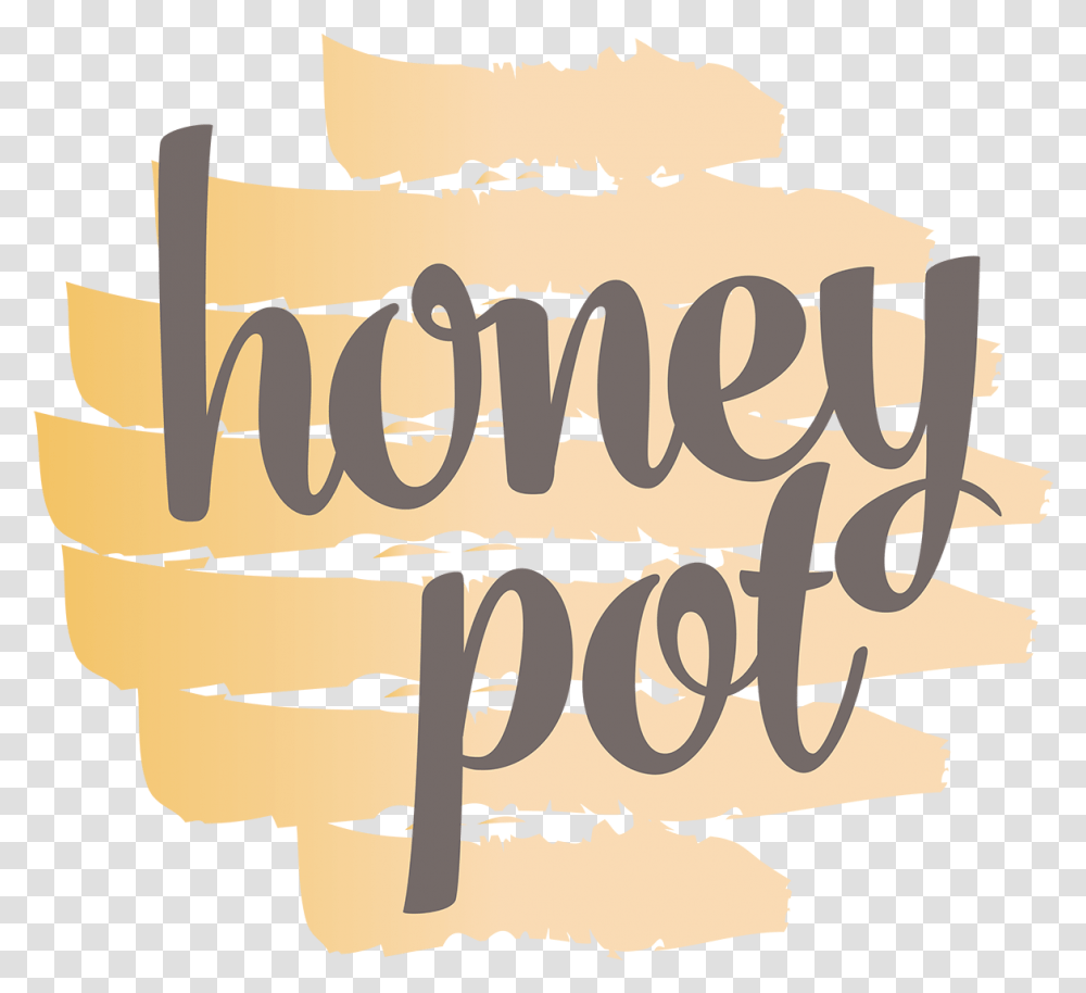 Honeypot Logo Calligraphy, Label, Handwriting, Alphabet Transparent Png