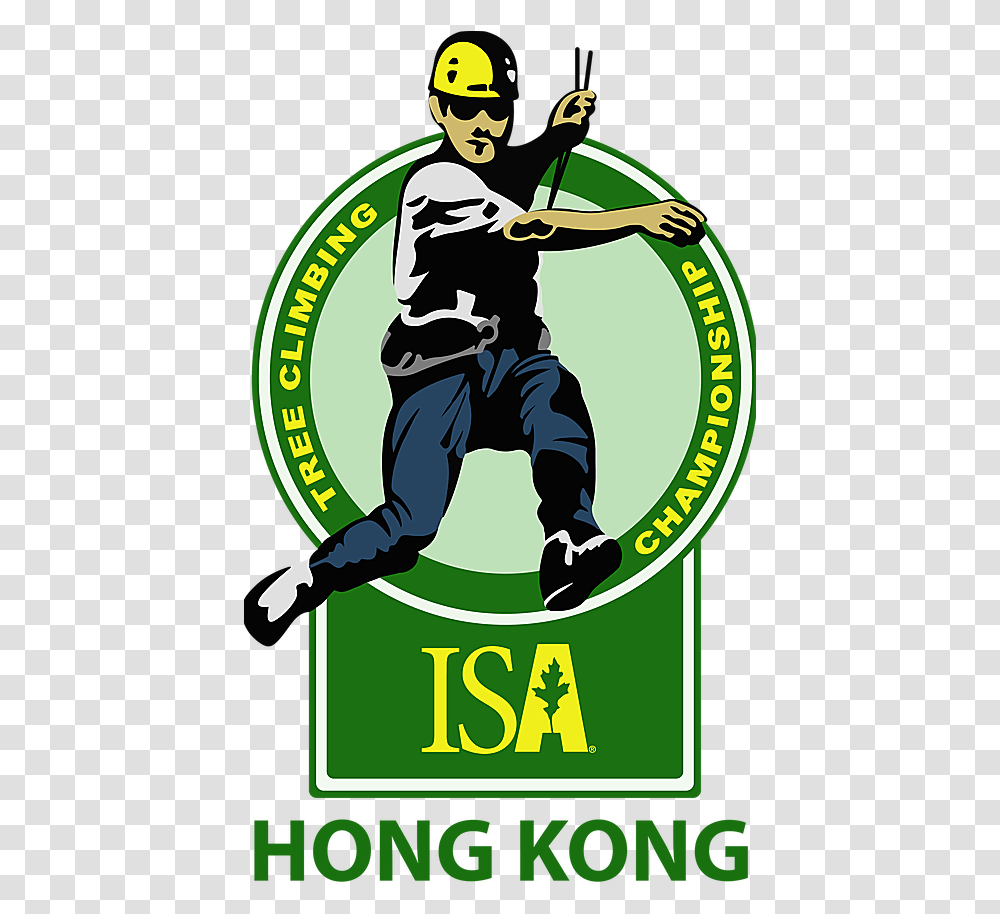 Hong Kong Tree Climbing Championship Isa Certified Arborist, Label, Text, Poster, Advertisement Transparent Png