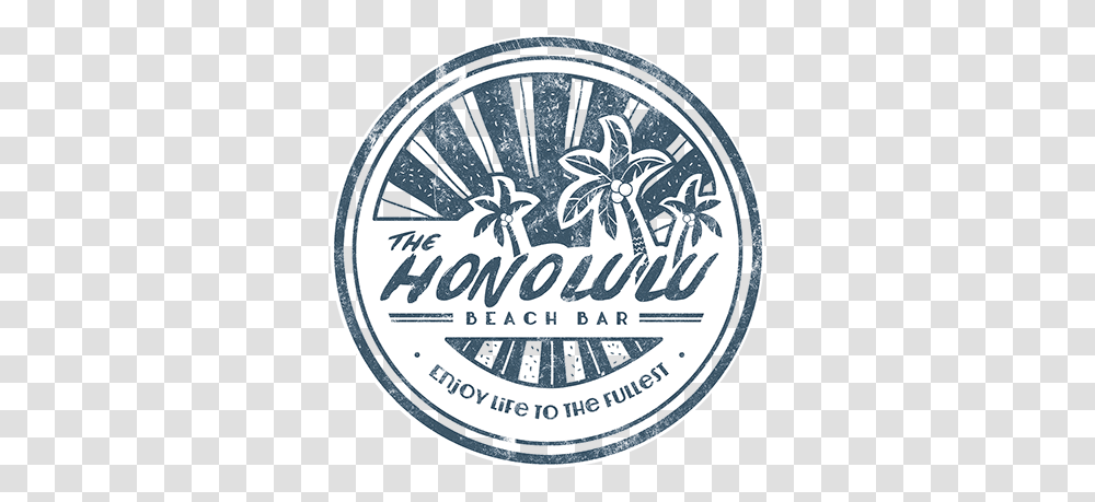 Honolulu Beach Bar Circle, Label, Text, Logo, Symbol Transparent Png