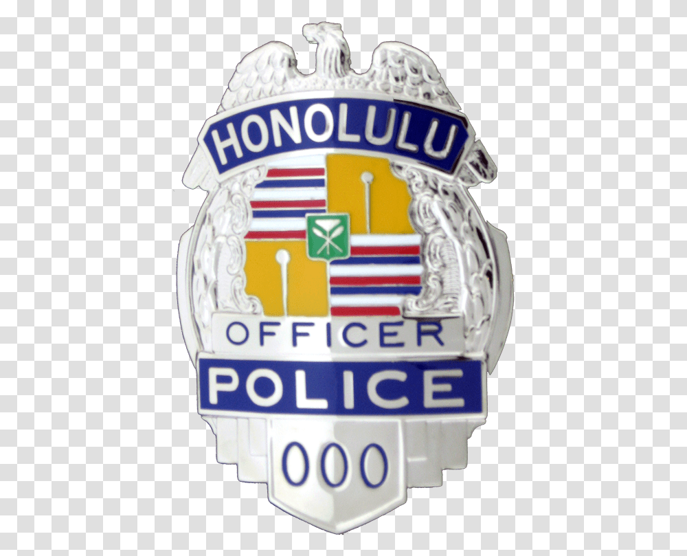 Honolulu Hawaii Custom Badge Hawaii Police, Logo, Symbol, Text, Liquor Transparent Png