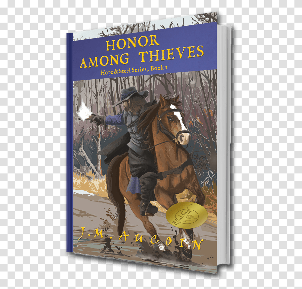 Honor Among Thieves Cover Book, Poster, Advertisement, Horse, Mammal Transparent Png