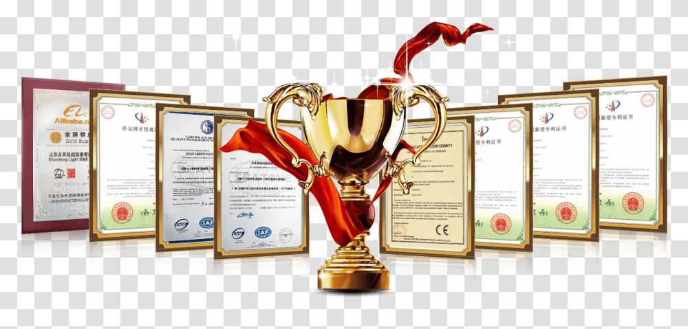 Honor Certificate, Trophy, Advertisement Transparent Png