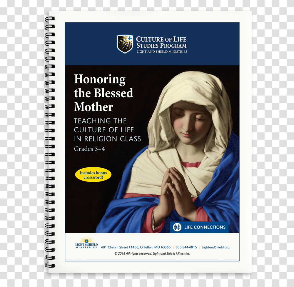 Honoring The Blessed Mother Sassoferrato, Person, Poster, Advertisement Transparent Png